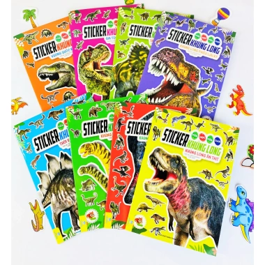 Sách Sticker Khủng Long Vừa Học Vừa Chơi - Giá Ưu Đãi 56k - ndbooks