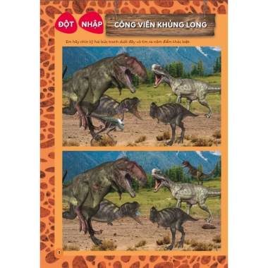 Sách Sticker Khủng Long Vừa Học Vừa Chơi - Giá Ưu Đãi 56k - ndbooks