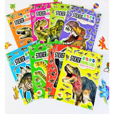 Sách Sticker Khủng Long Vừa Học Vừa Chơi - Giá Ưu Đãi 56k - ndbooks