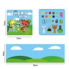 Sách Sticker Nam Châm Sprunki Đa Chủ Đề, Gập Gọn, Dùng Lại Nhiều Lần Cho Bé 30.000₫ 4