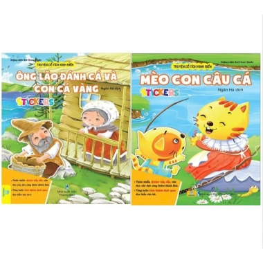 Sách Stickers Truyện Cổ Tích Kinh Điển Ndbooks Giảm giá 23% Chỉ 76.800 VNĐ 10