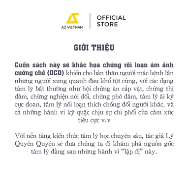 Sách Sự Thật Tâm Lý Về OCD hiểu rối loạn ám ảnh cưỡng chế, giá ưu đãi 118.150₫ 4