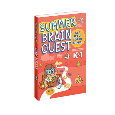 Sách Summer Brain Quest K1 Tiếng Anh Bìa Mềm Tư Duy Bé 5-6 Tuổi Á Châu Books