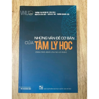 Sách Tâm lý học Cơ bản - Giáo trình Cử nhân, Giá ưu đãi 164.000đ, Nắm vững kiến thức nền tảng 3