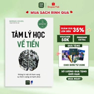 Sách Tâm lý học về tiền bìa mềm - Hiệu 1.980books, Giá ưu đãi 179.250 VND (Giá gốc 222.270 VND)