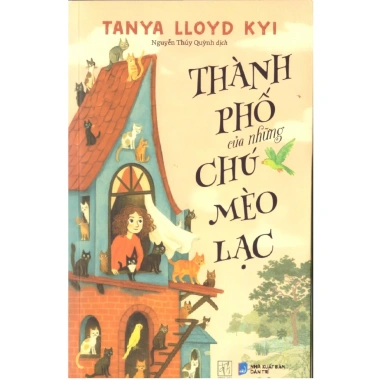 Sách Tanya Lloyd Kyi - Thành phố những chú mèo lạc, chỉ 127.800 VND, phiêu lưu