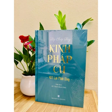 Sách Tập Chép Tay Kinh Pháp Cú 423 Lời Phật Dạy Bìa Cứng Tặng Bút & Ruột Bút 100.000₫