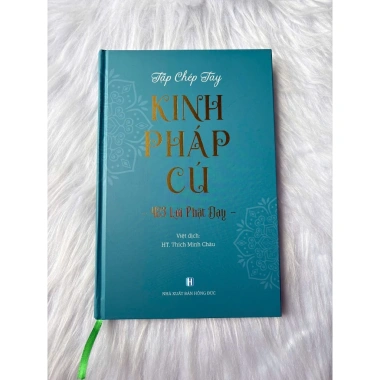Sách Tập Chép Tay Kinh Pháp Cú – Giá Ưu Đãi 120k, Ghi Chú Thông Minh