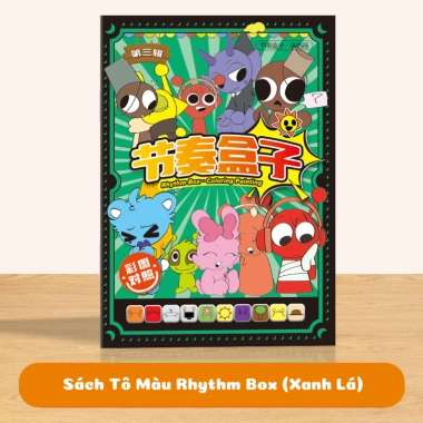 Sách Tập Tô Màu Sprunki Cho Bé – Phát Triển Tư Duy, Sáng Tạo, Kỹ Năng Cầm Bút, Giá 30.000₫
