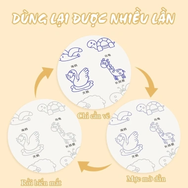 Sách Tập Vẽ Nét Rãnh Xóa Được Cho Bé - Học Tiếng Anh & Viết Lớp, Giá ưu đãi 91.000 4