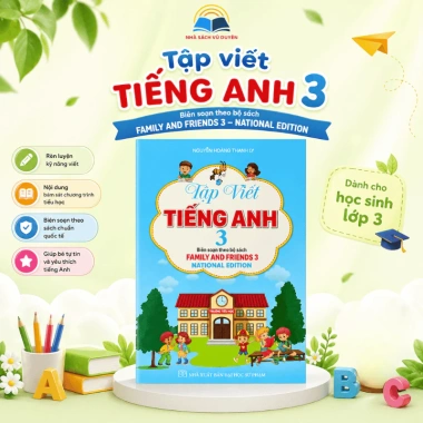 Sách Tập Viết Tiếng Anh Lớp 3 National Edition - Bộ Family và Friends 3, Giá Gốc 46.800, Giảm còn 39.000