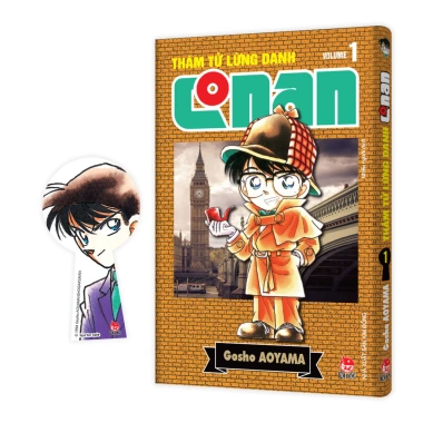 Sách Thám Tử Lừng Danh Conan Tập 1 Bản Nâng Cấp - Giá 35.000, Tặng Bookmark 3