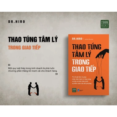 Sách Thao Túng Tâm Lý Giao Tiếp - Nâng cao kỹ năng tương tác, giá 126.750₫ 4