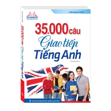 Sách The Langmaster 35.000 câu giao tiếp tiếng Anh tái bản 03 - Giá ưu đãi 85.320 VND