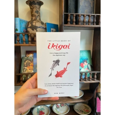 Sách The Little Book of Ikigai - Ken Mogi: Bí quyết sống hạnh phúc, trẻ lâu kiểu Nhật, chỉ 320.000 VND 2