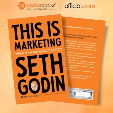 Sách This Is Marketing - Seth Godin: Tái định nghĩa Marketing kỷ nguyên hiện đại, giá ưu đãi 135.200 VND