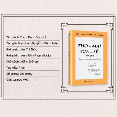Sách Thọ Mai Gia Lễ Dẫn Giải Tục Cưới Hỏi và Ma Chay NXB Tri Thức Giá Ưu Đãi 86k