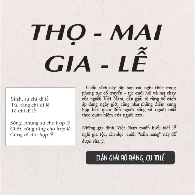 Sách Thọ Mai Gia Lễ - Tục Cưới Hỏi & Ma Chay Việt Nam, 84,178₫ - Tiên Phong