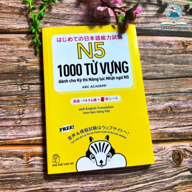 Sách tiếng Nhật 1.000 Từ Vựng Thi N5 - Giá ưu đãi 72.000₫, đọc nhanh đạt điểm cao