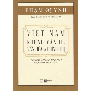 Sách Tiểu Luận Văn Hóa Chính Trị Việt Nam 1.922-1.932 Tiếng Pháp - Giá ưu đãi 121.500 VND