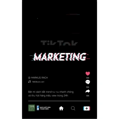 Sách TikTok Marketing - Bí quyết tăng follower, bán hàng, giảm giá chỉ 104.250₫