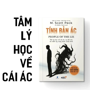 Sách Tính Bản Ác – Tâm lý học ác, dối trá, hy vọng chữa lành, chỉ 155.400₫ 2
