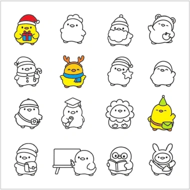 Sách Tô Màu 10.000 Hình Dễ Thương Cho Bé Phát Triển Tư Duy & Sáng Tạo Giá 20.000₫ 8