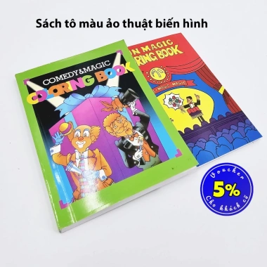 Sách tô màu ảo thuật biến hình hài hước cho trẻ em 2.025 - Giảm còn 20.000đ