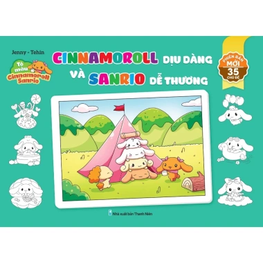 Sách tô màu Baby Three, Capybara, Kuromi, Labubu, Cinnamoroll Sanrio cho bé 18.000đ 5 Sách tô màu Baby Three, Capybara, Kuromi, Labubu, Cinnamoroll Sanrio cho bé 18.000đ 5