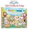 Sách Tô Màu Baby Three và Những Người Bạn - 64 trang, sáng tạo cho bé, giảm giá 49.000 VND