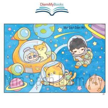 Sách Tô Màu Baby Three và Những Người Bạn - 64 trang, sáng tạo cho bé, giảm giá 49.000 VND 6