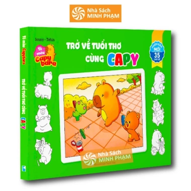 Sách Tô Màu Capybara 35 Chủ Đề - Bản Mới, Trở Về Tuổi Thơ Cho Bé 2-6 Tuổi, Giá 15.000₫ 10 Sách Tô Màu Capybara 35 Chủ Đề - Bản Mới, Trở Về Tuổi Thơ Cho Bé 2-6 Tuổi, Giá 15.000₫ 10