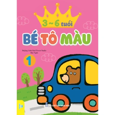 Sách tô màu cho bé 3-6 tuổi - Phát triển sáng tạo, giảm giá 40.000đ ndbooks