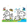 Sách tô màu cho bé 3-6 tuổi - Phát triển sáng tạo, giảm giá 40.000đ ndbooks 5