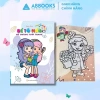 Sách Tô Màu Cho Bé Nữ Hoàng Thời Trang và Công Chúa Điệu Đà - ABBOOKS Giá 17.000đ 2