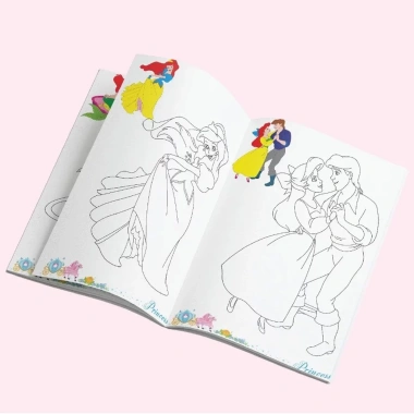 Sách Tô Màu Công Chúa Combo 6 Cuốn cho Bé 2 tuổi - Giá chỉ 29.000