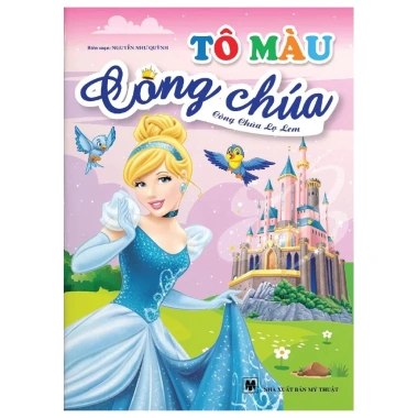 Sách Tô Màu Công Chúa Combo 6 Cuốn cho Bé 2 tuổi - Giá chỉ 29.000