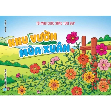 Sách Tô Màu Cuộc Sống - Tô màu bình yên, vẽ hạnh phúc mỗi ngày, giảm giá đặc biệt 34.181 VND