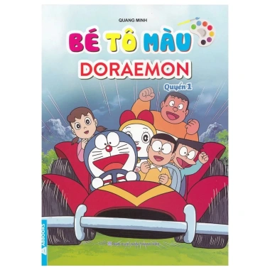 Sách Tô Màu Doraemon Bộ 5 Cuốn - Hình Ảnh Siêu Đáng Yêu - Giá 11.500 VNĐ - ABBOOKS