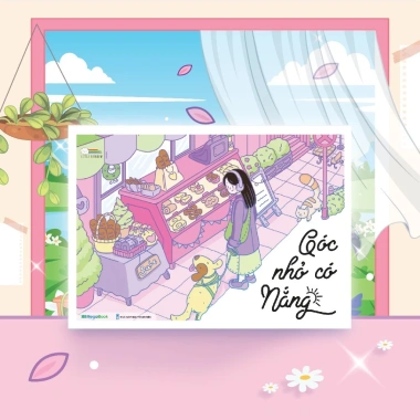 Sách Tô Màu Góc Nhỏ Có Nắng - 30 Chủ Đề cho Người Lớn & Trẻ Em, Thư Giãn