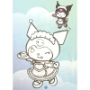 Sách tô màu Kuromi cho bé - ABBOOKS, giá ưu đãi 9.774 VND, giải trí sáng tạo 7