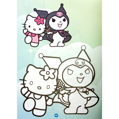 Sách tô màu Kuromi cho bé - ABBOOKS, giá ưu đãi 9.774 VND, giải trí sáng tạo 8