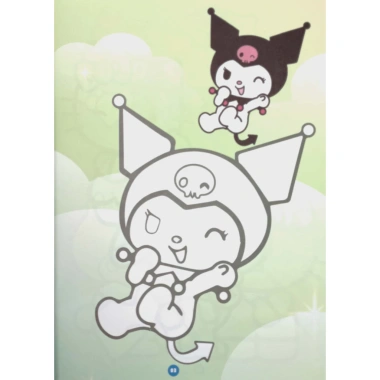 Sách tô màu Kuromi cho bé - ABBOOKS, giá ưu đãi 9.774 VND, giải trí sáng tạo 9