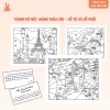 Sách tô màu Kuromi và bạn bè siêu cute khám phá thế giới màu sắc cho bé và người lớn giảm còn 61.200₫ 3