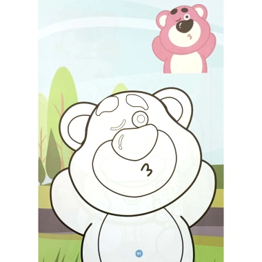 Sách tô màu Lotso cho bé - ABBOOKS, giảm giá 9.775đ, phát triển trí tưởng tượng