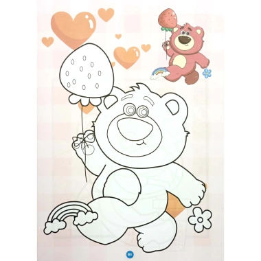 Sách tô màu Lotso cho bé - ABBOOKS, giảm giá 9.775đ, phát triển trí tưởng tượng