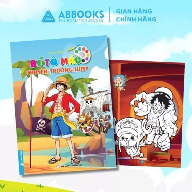 Sách tô màu Luffy cho bé - Hải tặc Luffy - ABBOOKS giá ưu đãi 20.000 VND