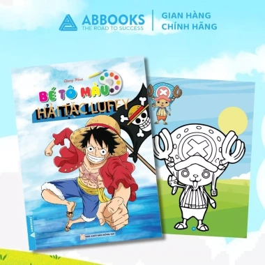 Sách tô màu Luffy cho bé - Hải tặc Luffy - ABBOOKS giá ưu đãi 20.000 VND 2 Sách tô màu Luffy cho bé - Hải tặc Luffy - ABBOOKS giá ưu đãi 20.000 VND 2