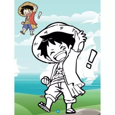 Sách tô màu Luffy cho bé - Hải tặc Luffy - ABBOOKS giá ưu đãi 20.000 VND 3 Sách tô màu Luffy cho bé - Hải tặc Luffy - ABBOOKS giá ưu đãi 20.000 VND 3