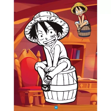 Sách tô màu Luffy cho bé - Hải tặc Luffy - ABBOOKS giá ưu đãi 20.000 VND